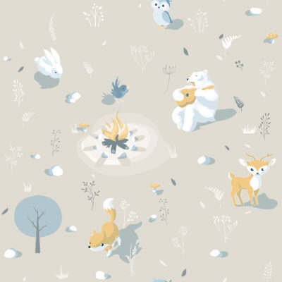 Papel Tapiz Infantil Oggy L313-07