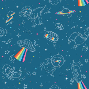 Papel Tapiz Infantil Oggy M368-01