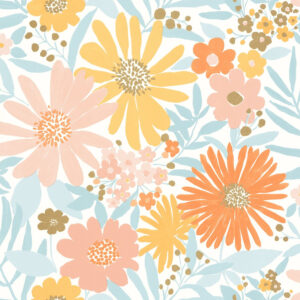 Papel Tapiz Infantil Lets Go Girls 104430221