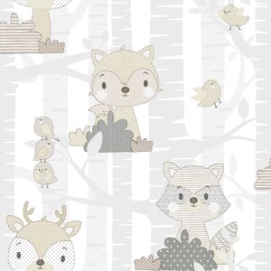 Papel Tapiz Infantil Tapiz Mondo Baby 13010