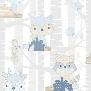 Papel Tapiz Infantil Tapiz Mondo Baby 13011