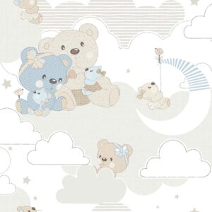 Papel Tapiz Infantil Tapiz Mondo Baby 13037
